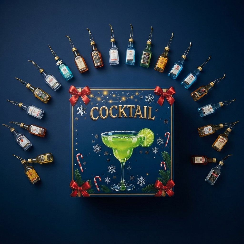 Cocktail Advent Calendar – 24 Ornaments