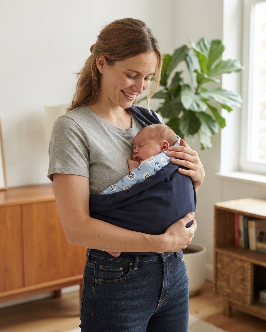 Ergonomic Baby Sling with Padded Straps