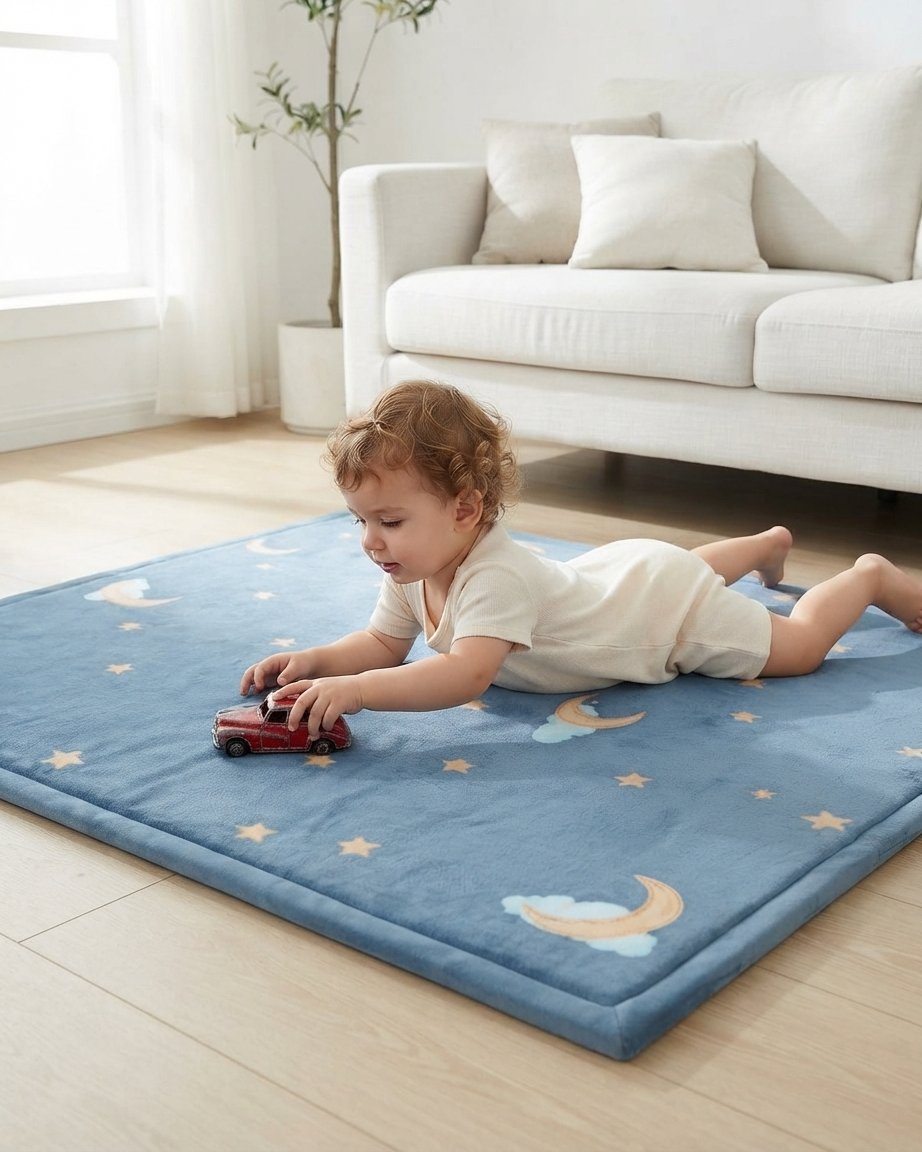 Foam Play Mat with Non-Slip Backing