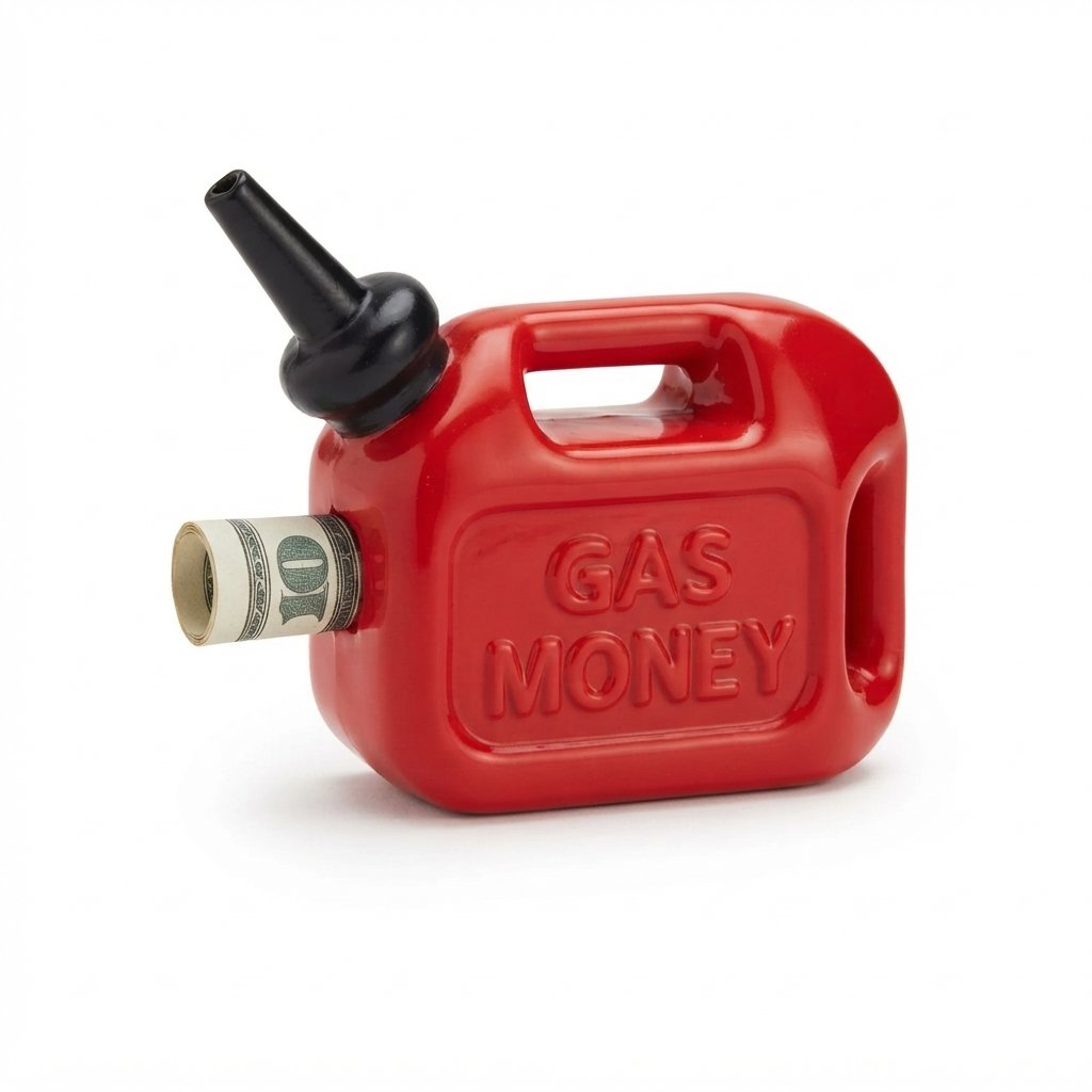 Gas Money Christmas Tree Ornament