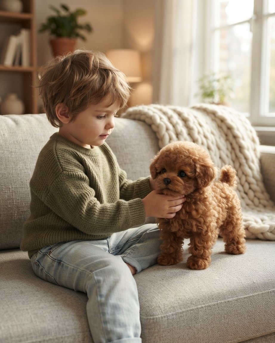 Interactive Plush Puppy Toy with Sound