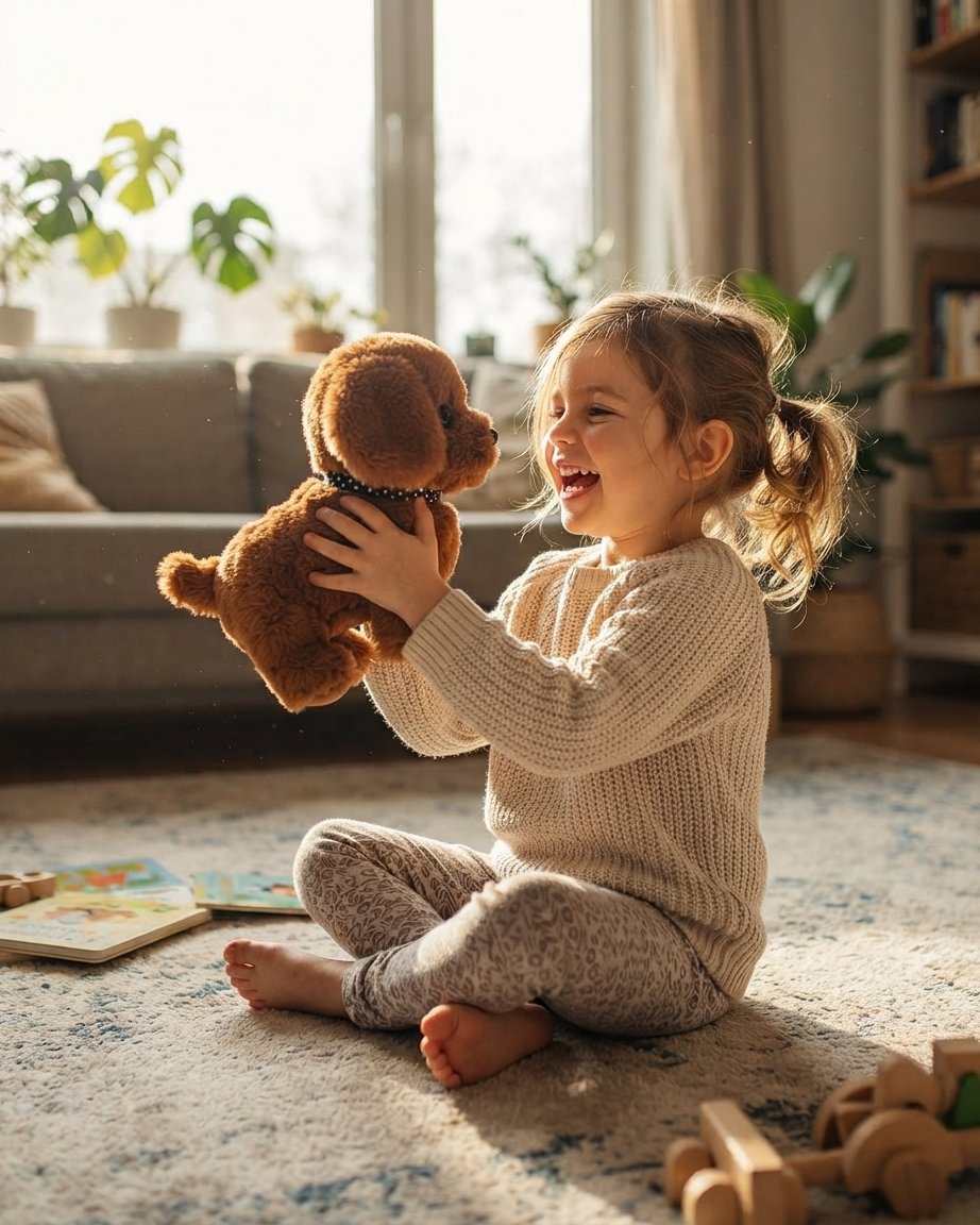 Interactive Plush Puppy with Movement