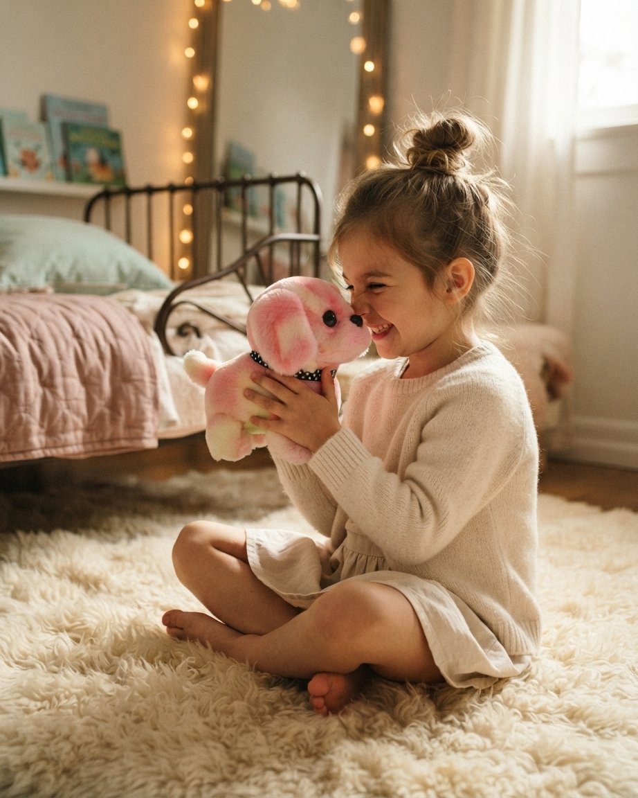 Interactive Plush Puppy with Walking & Barking
