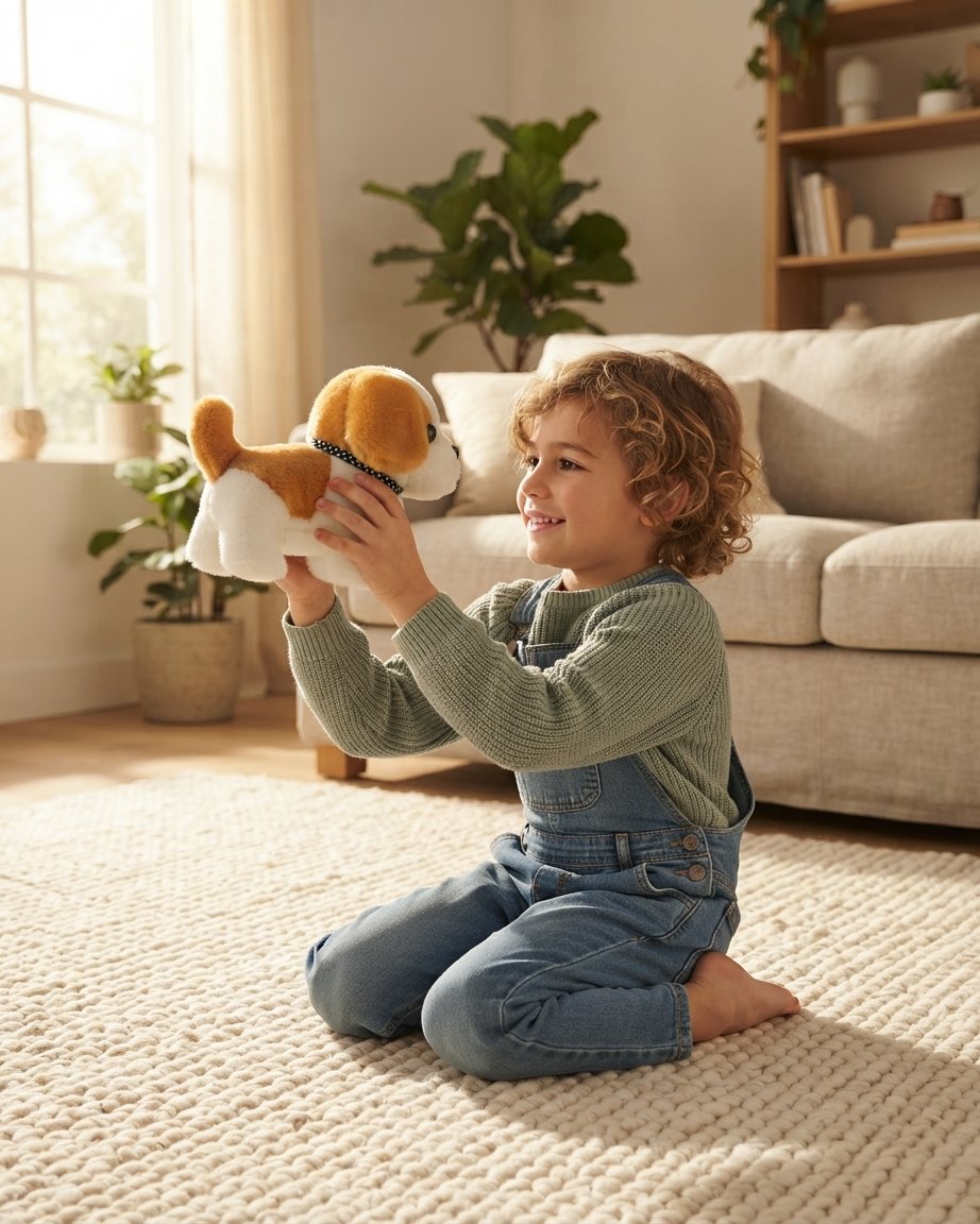 Interactive Plush Robot Puppy