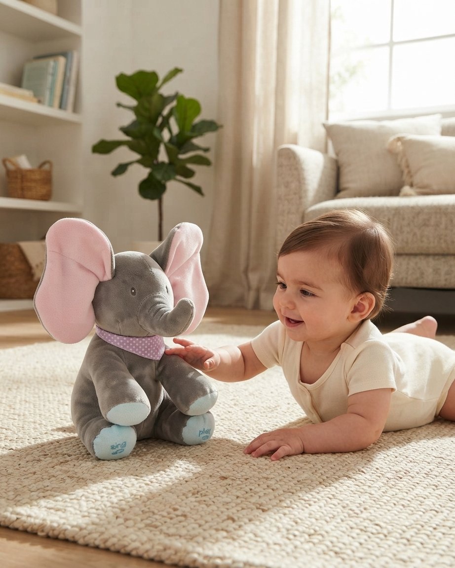 Interactive Singing Elephant Plush Toy