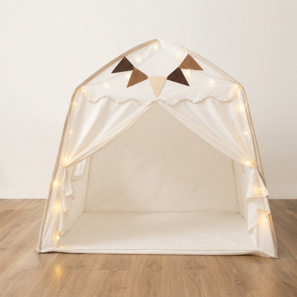 Kids House Play Tent with Canopy
