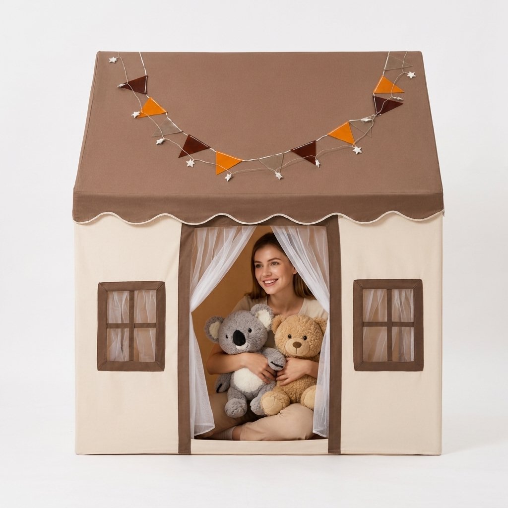 Kids Play Tent with Padded Mat