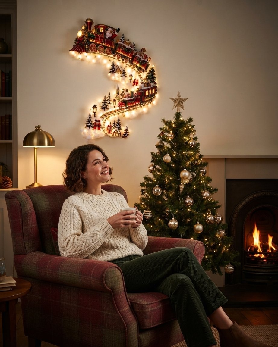 LED Christmas Trail Wall Decoration