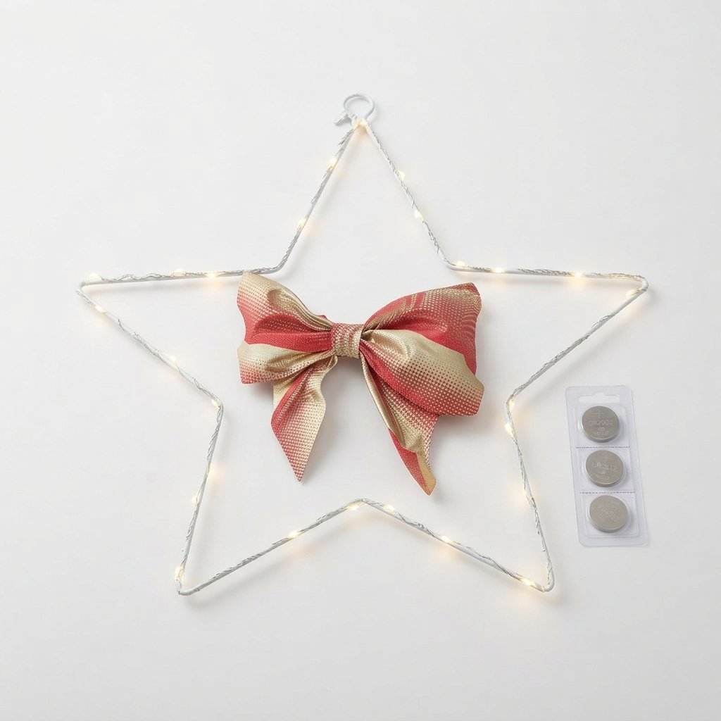 LED Star Hanging Light, Warm White