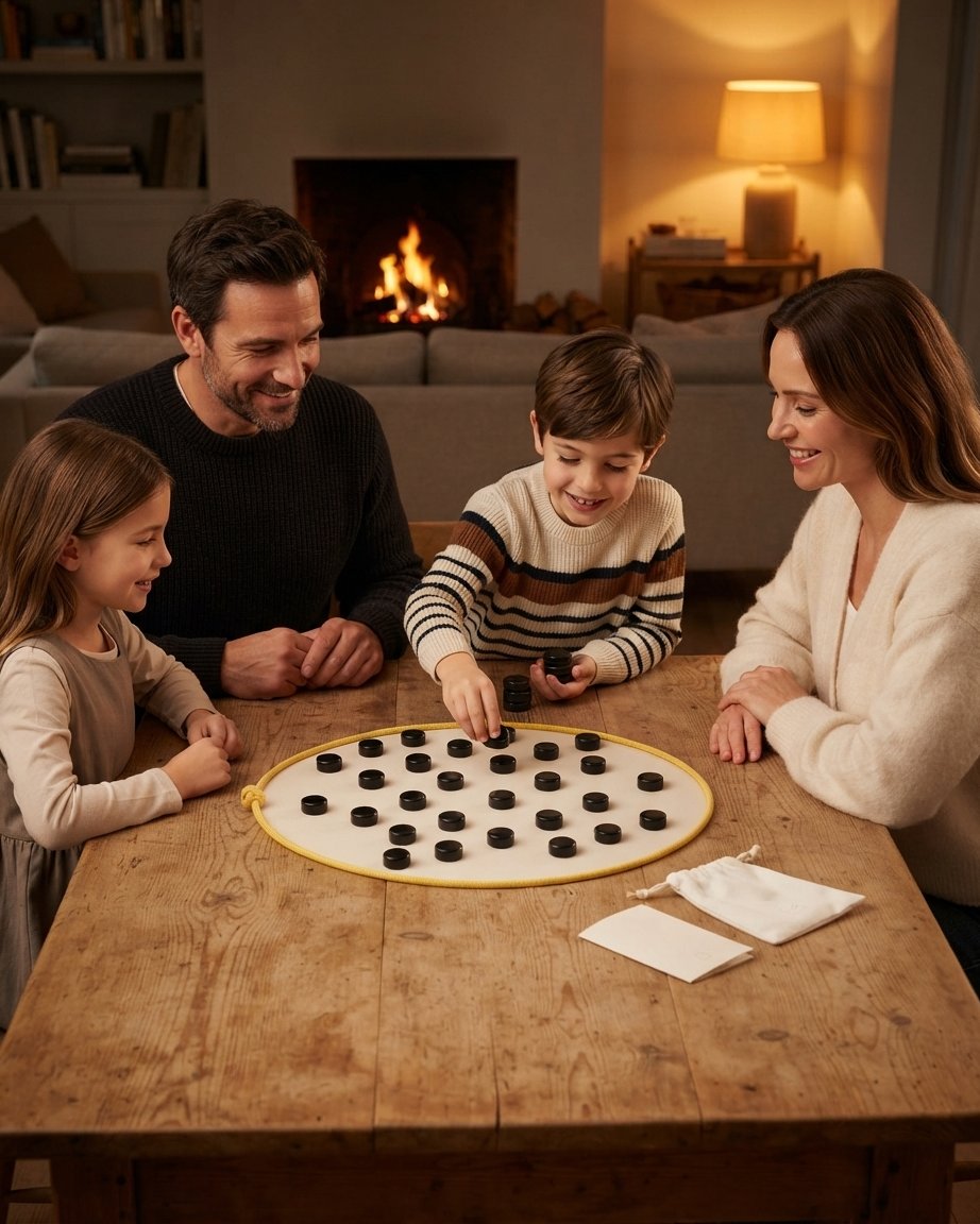 Magnetic Chess Set with Storage Pouch
