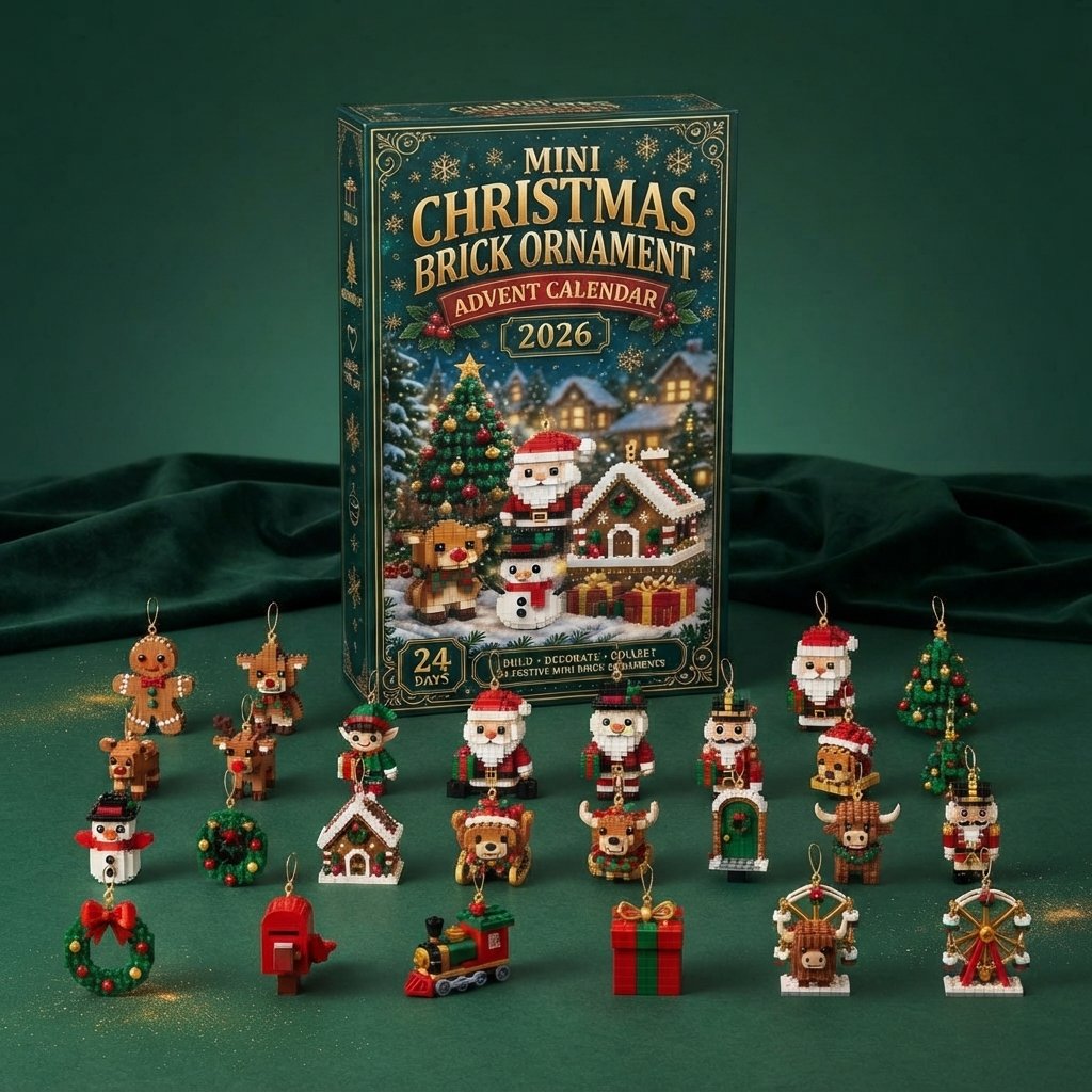 Mini Brick Ornament Advent Calendar 2026