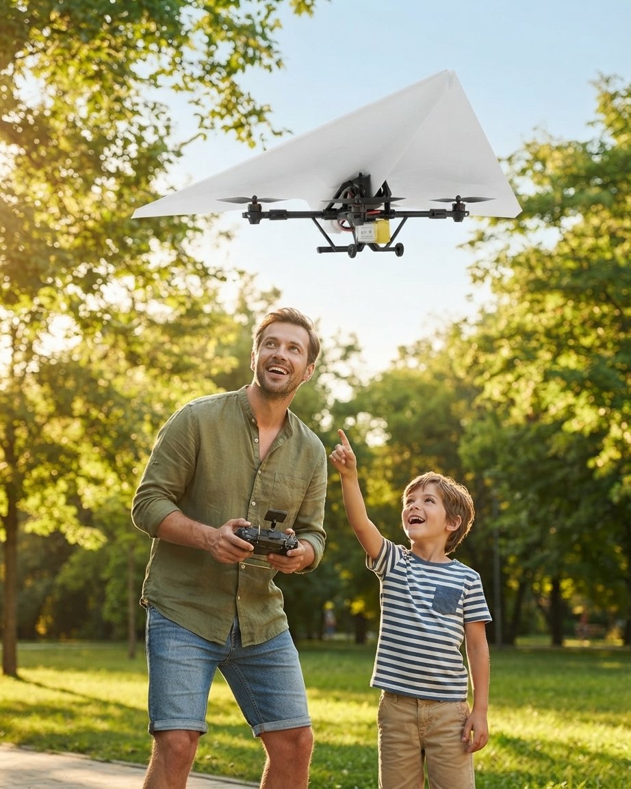 RC Foam Aeroplane with Gyroscope