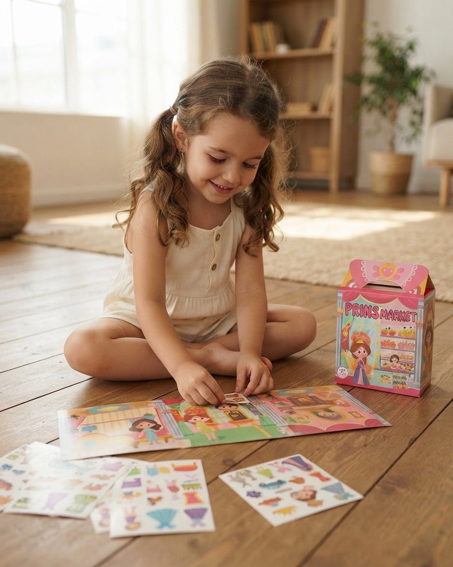Reusable Sticker Book – 6 Themes