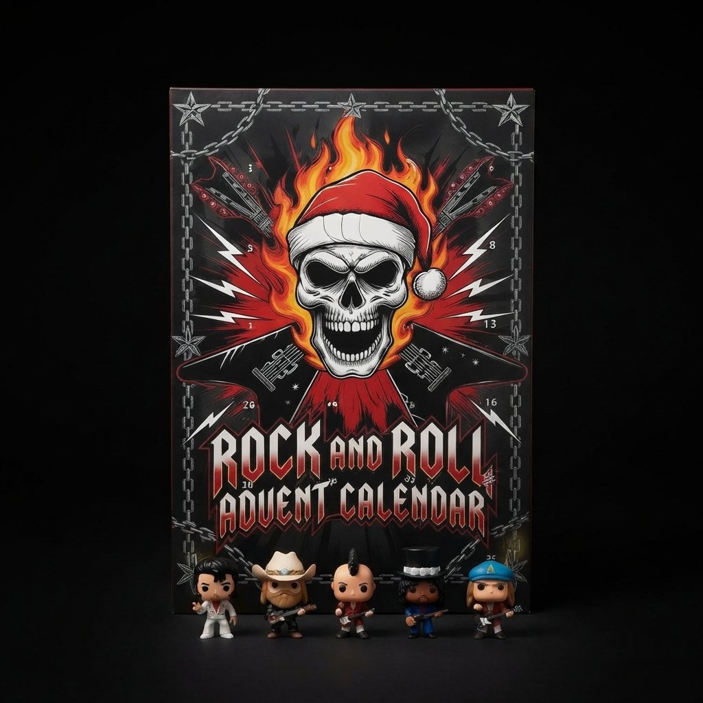 Rock and Roll Advent Calendar – 24 Figures