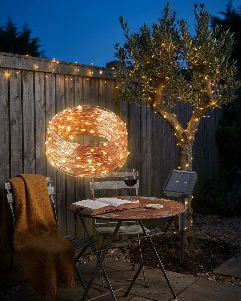 Solar Fairy Lights with Copper Wire