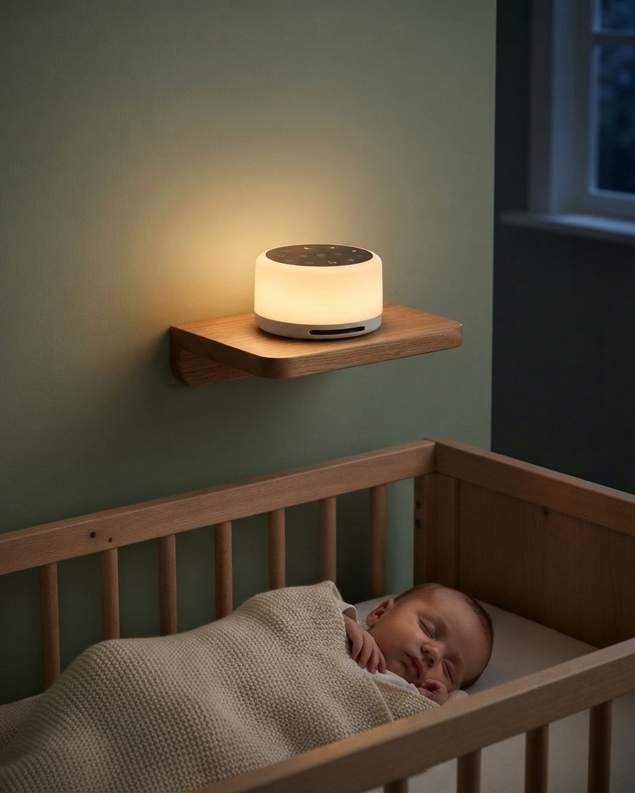 Sound Machine with Night Light & Timer