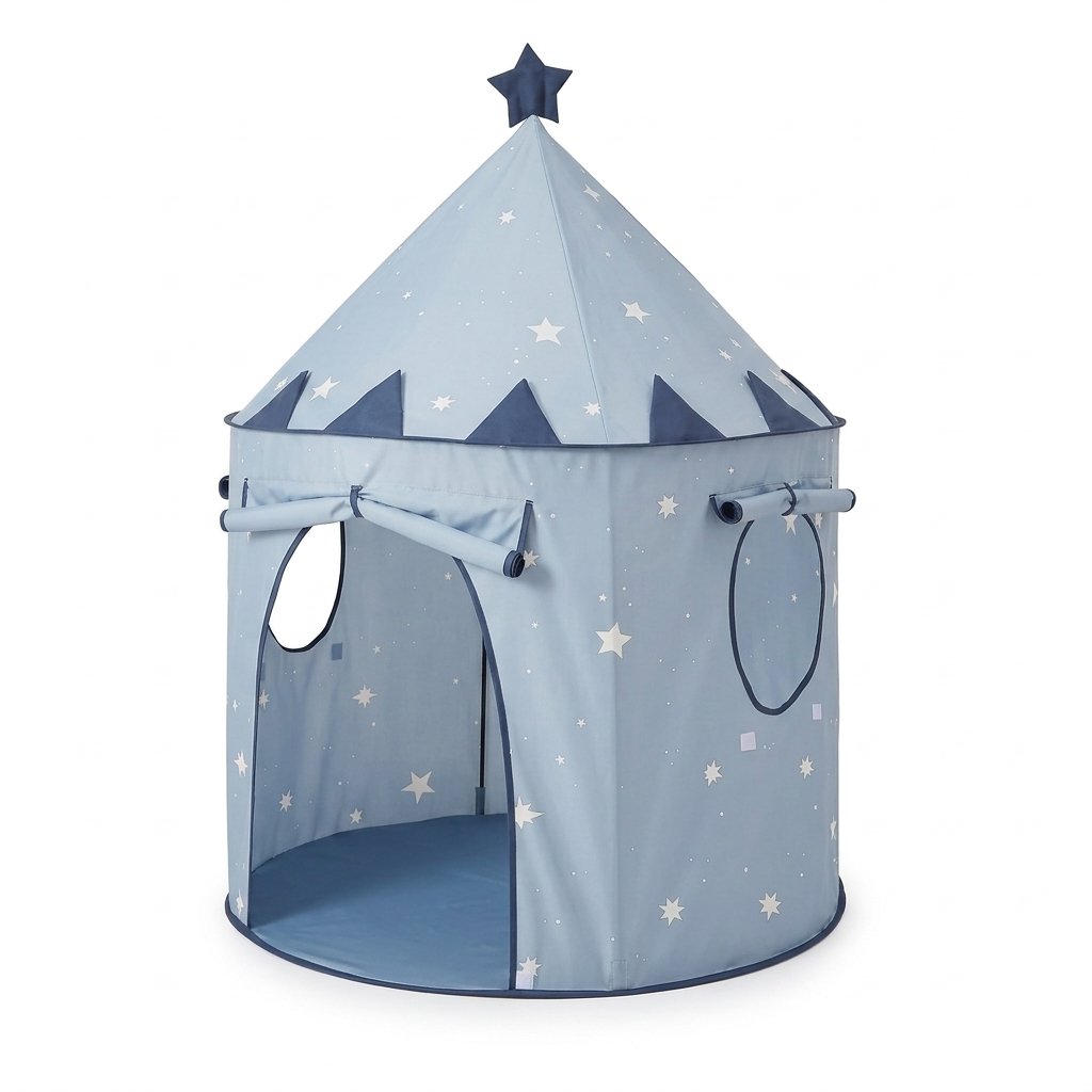 Star Castle Kids Play Tent – Blue