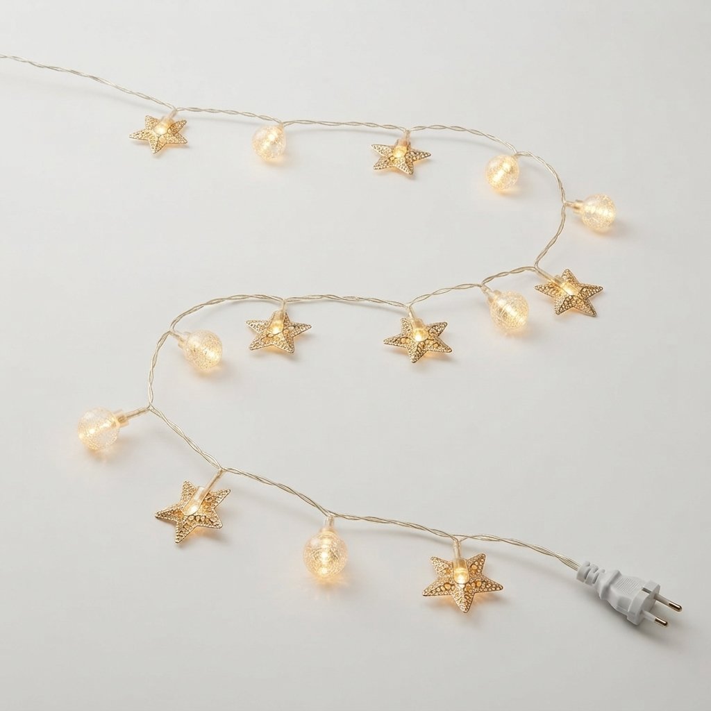 Star & Moon LED Fairy String Lights