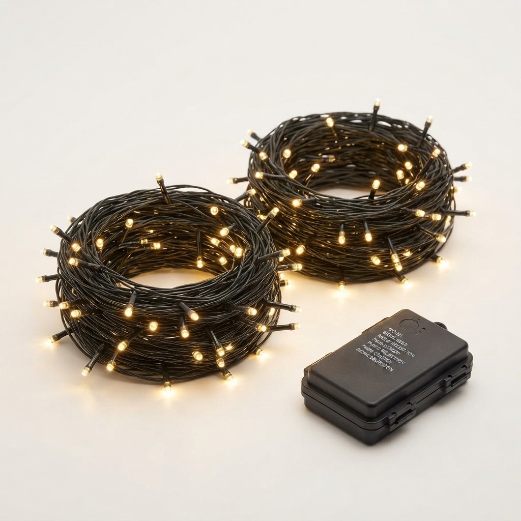 Warm White Battery Fairy Lights, 100 LED