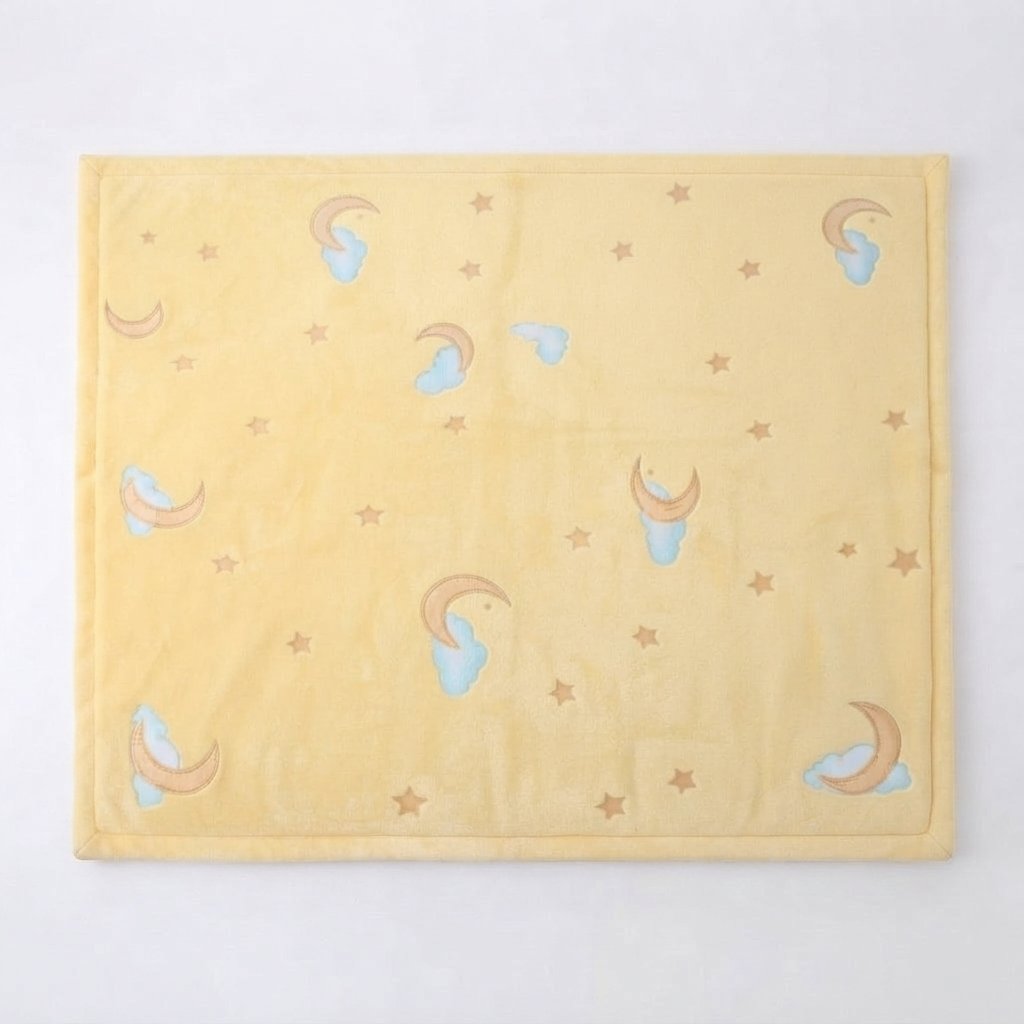 Foam Play Mat with Non-Slip Backing — Yellow