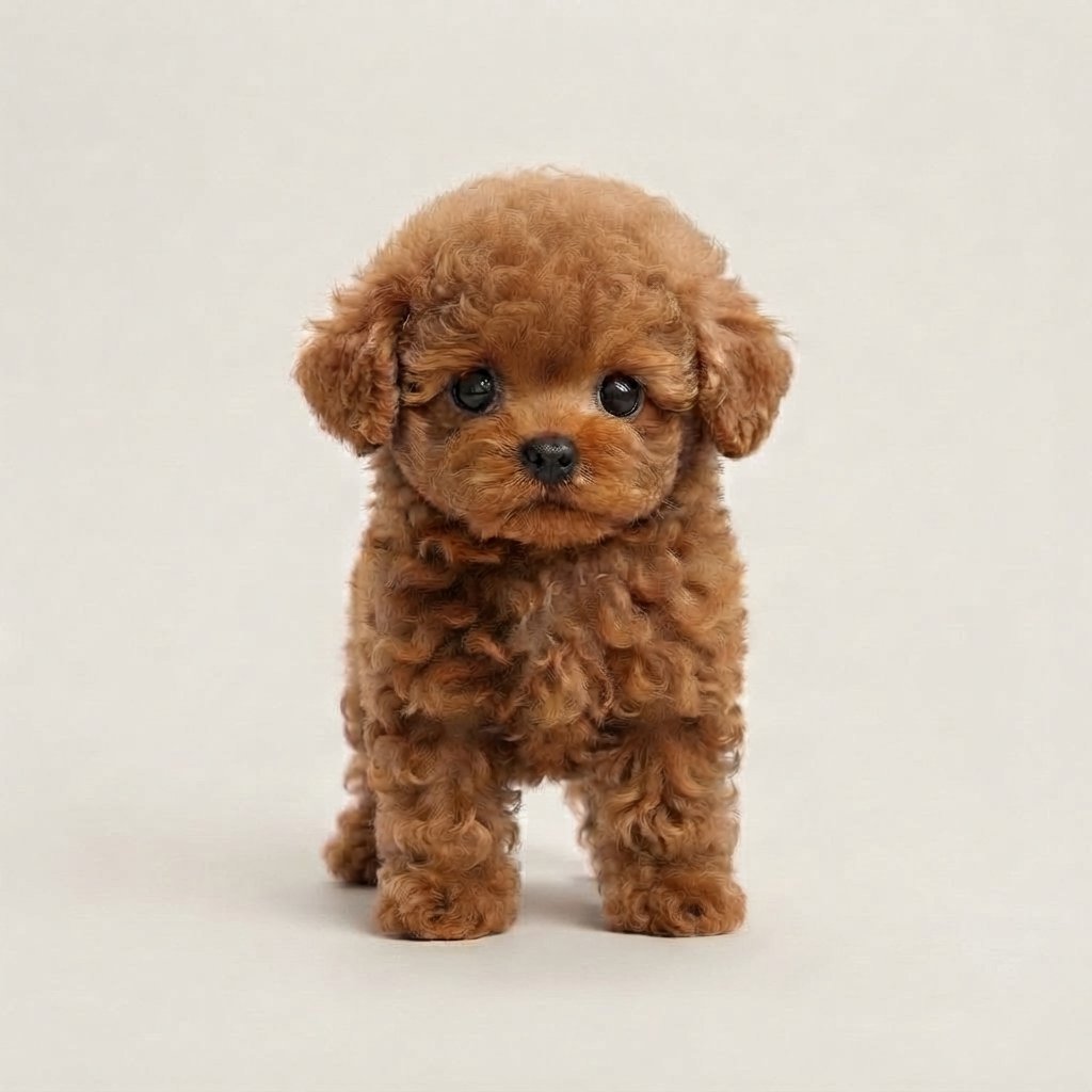 Interactive Plush Puppy Toy with Sound — Light Brown