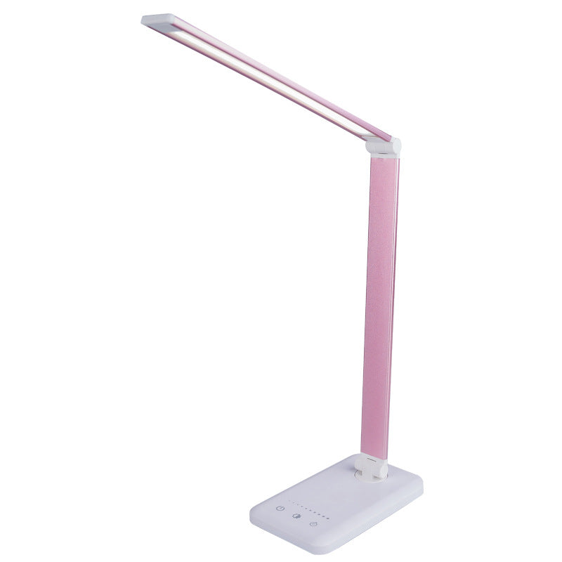 Adjustable LED Desk Lamp with Wireless Phone Charging