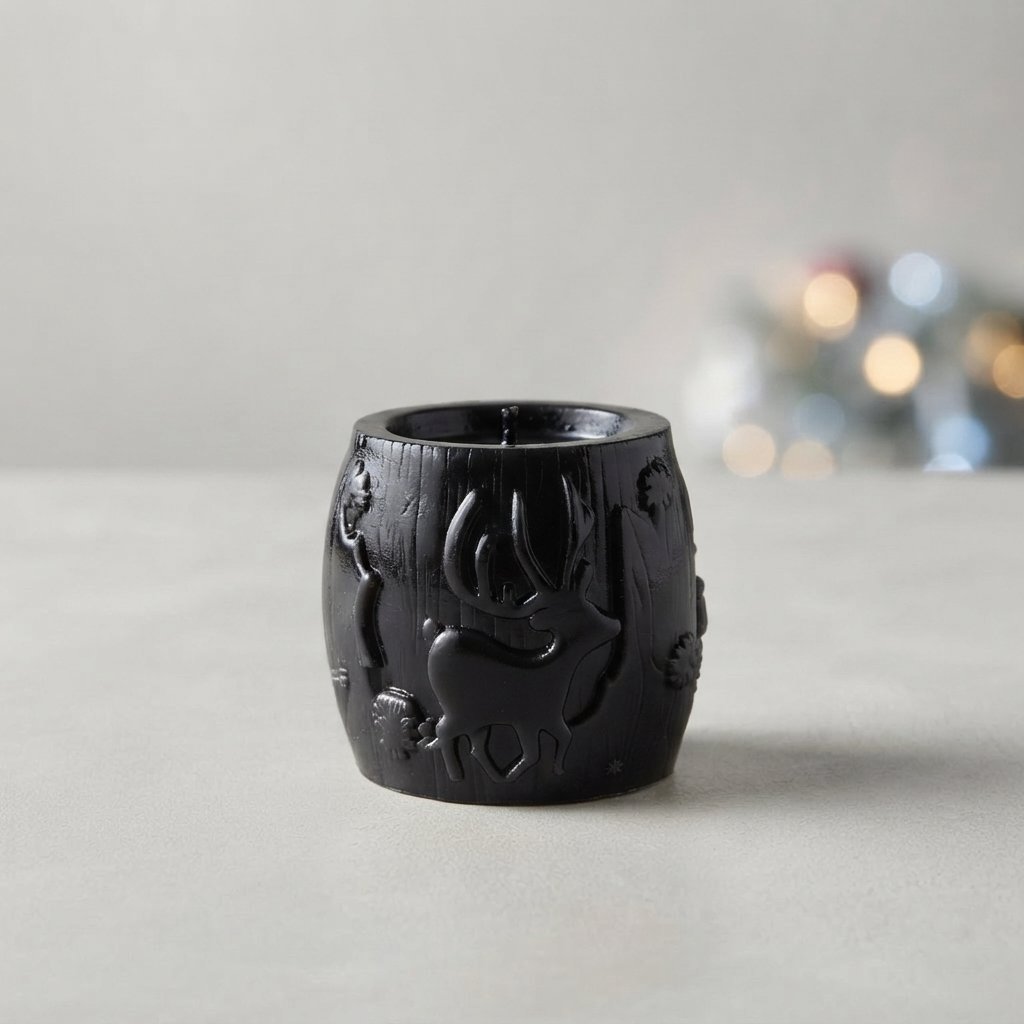 3D Festive Elk Silicone Candle Mould — I mould