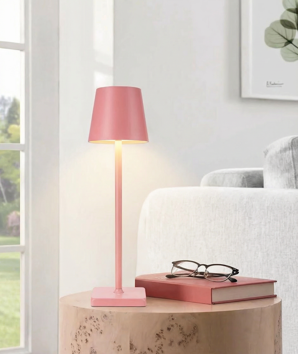 Modern Touch Dimmable Rechargeable LED Table Lamp