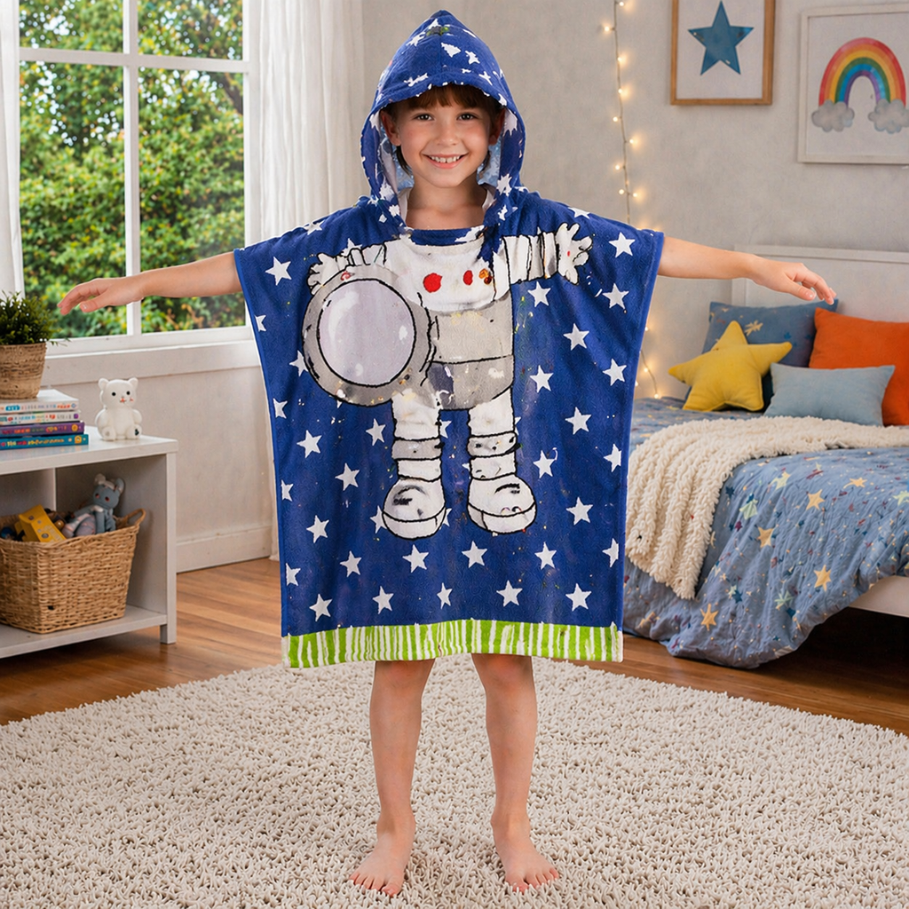 Kids Hooded Bath Towel