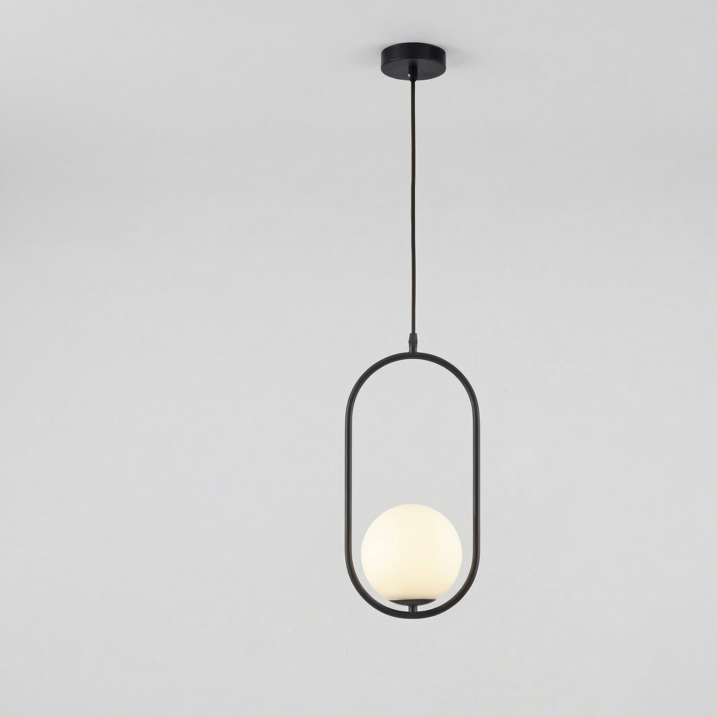 Nordic Gold Large Globe Pendant Light