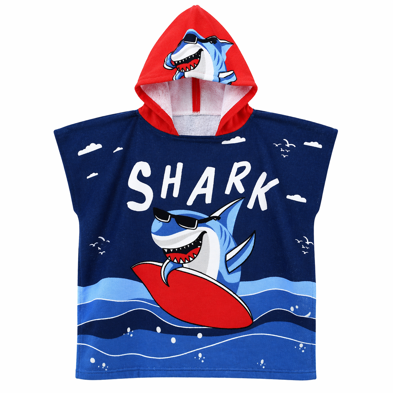 Kids Hooded Bath Towel