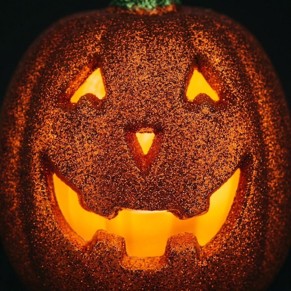 Battery-Operated Light-Up Jack-o'-Lantern Pumpkin Decoration for Indoor and Outdoor Use