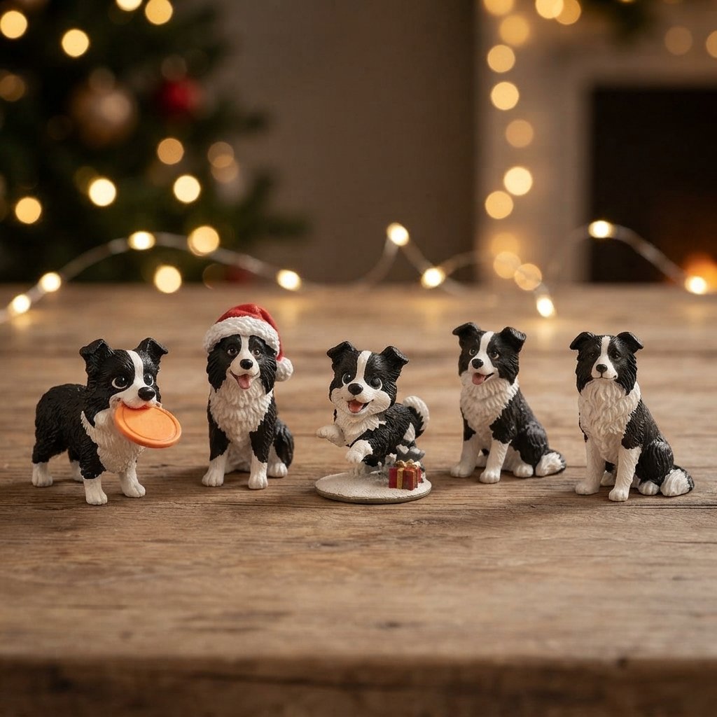 Border Collie Advent Calendar – 24 Figurines