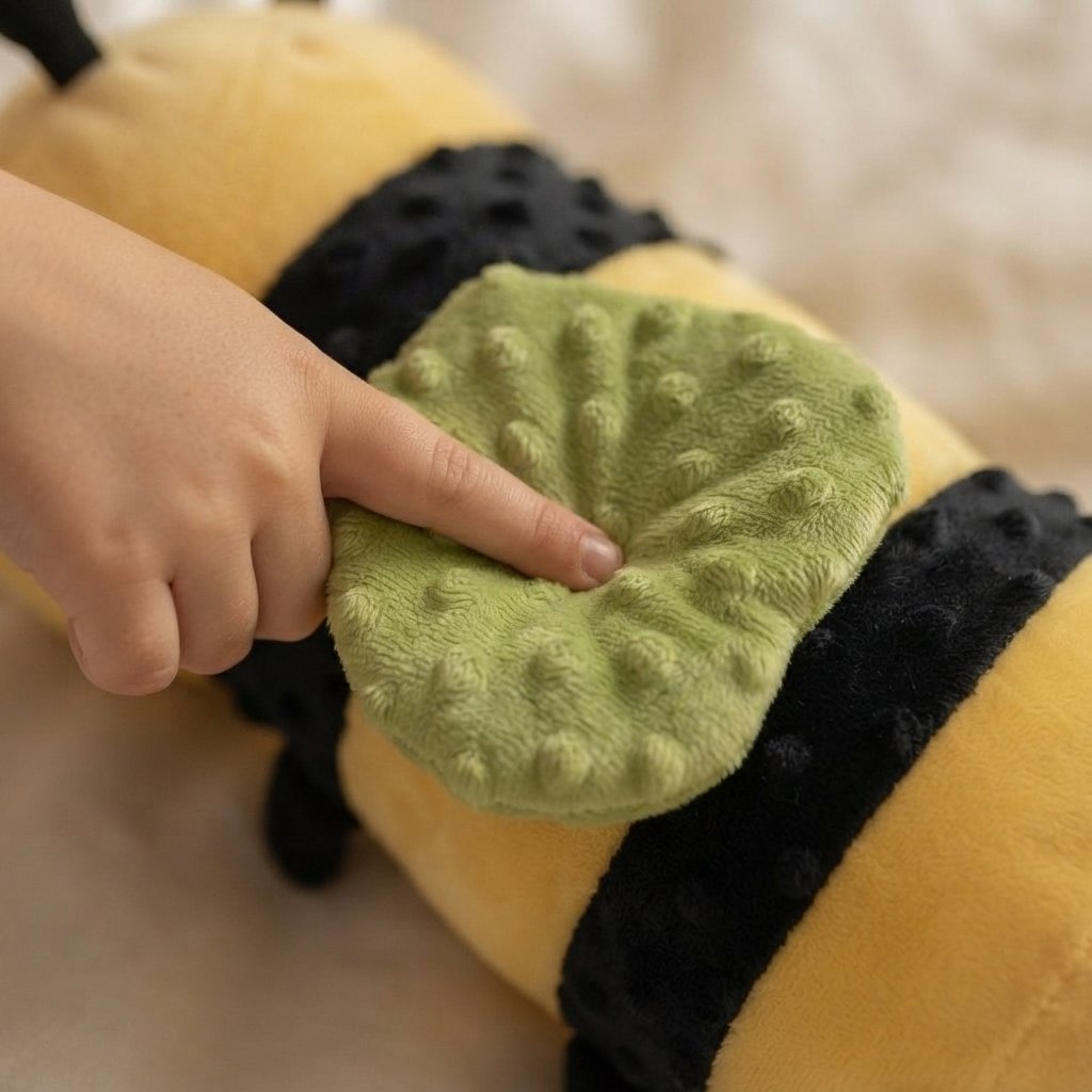 Bumble Bee Vibrating Sensory Cushion