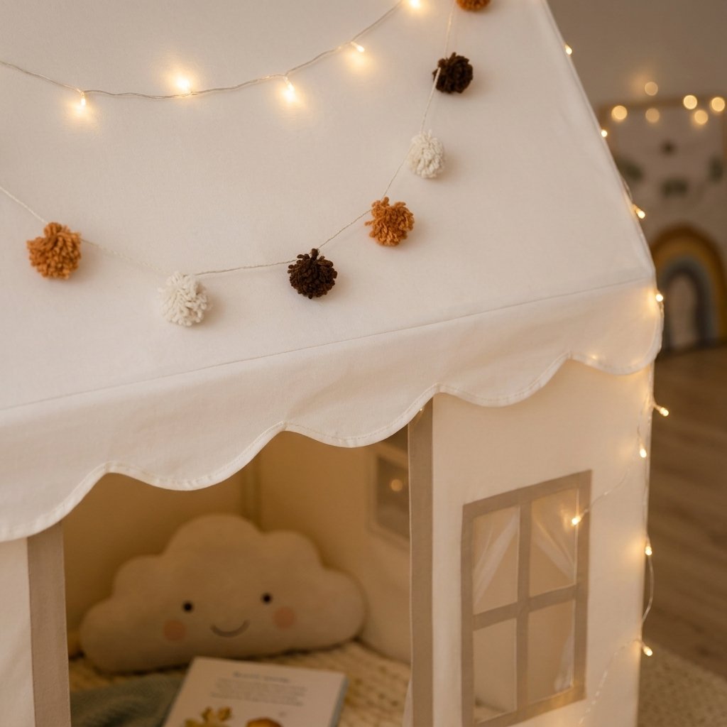 Children's Playhouse Tent with Lights