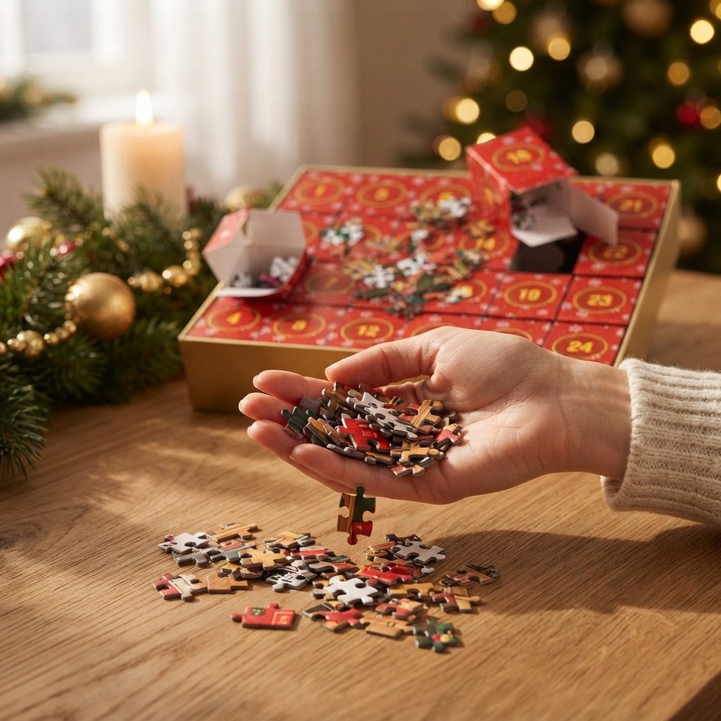 Christmas Puzzle Advent Calendar, 1008 Pieces