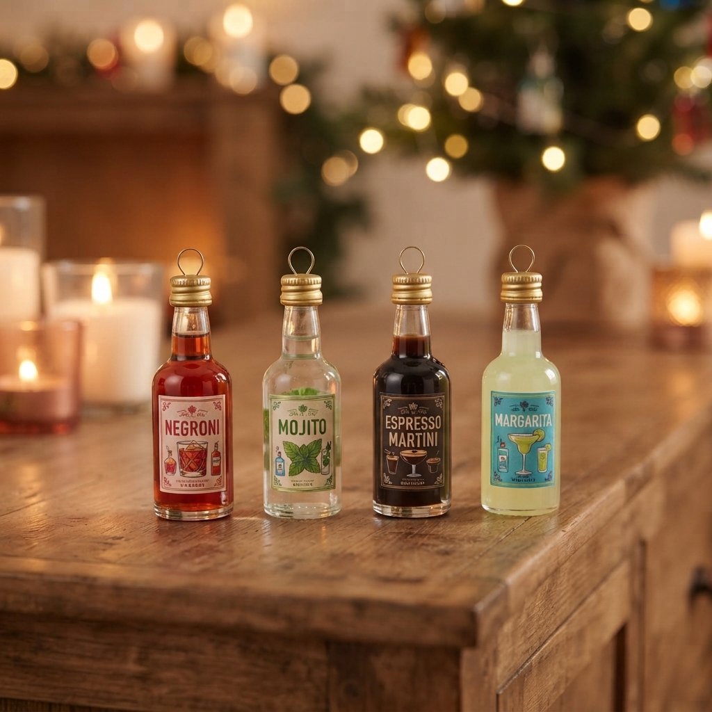 Cocktail Advent Calendar – 24 Ornaments