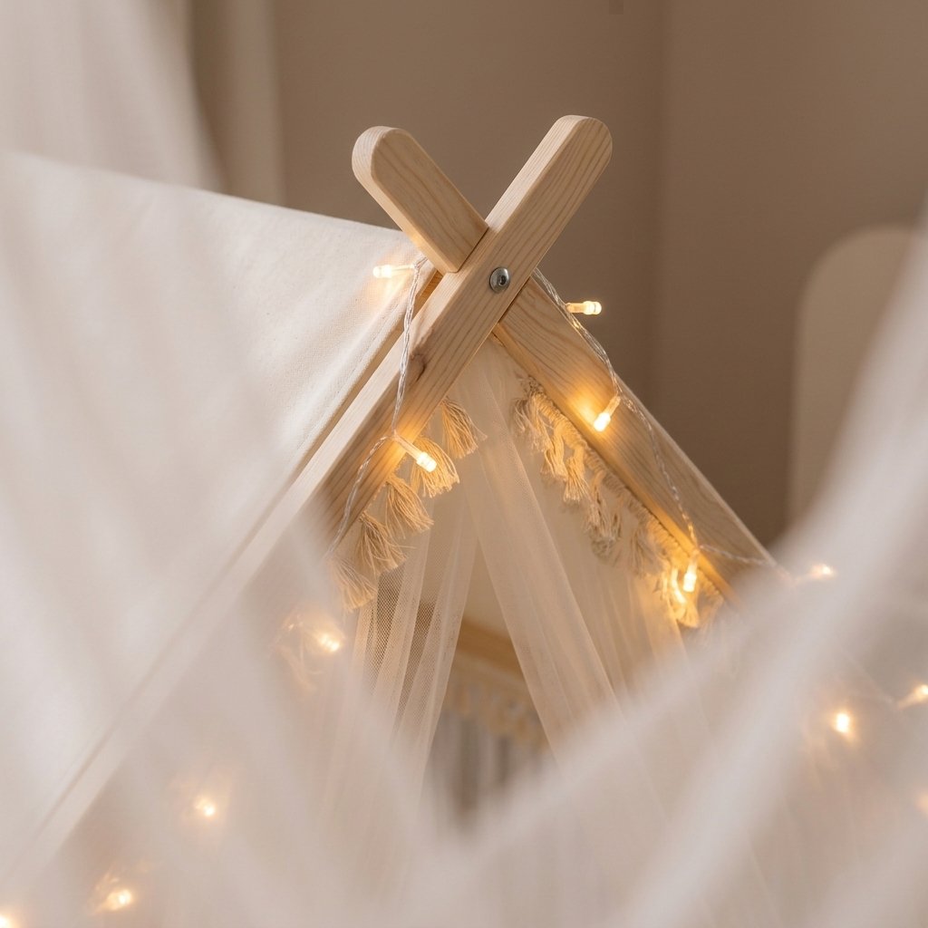 Fairytale Play Tent, Mat & Lights Bundle