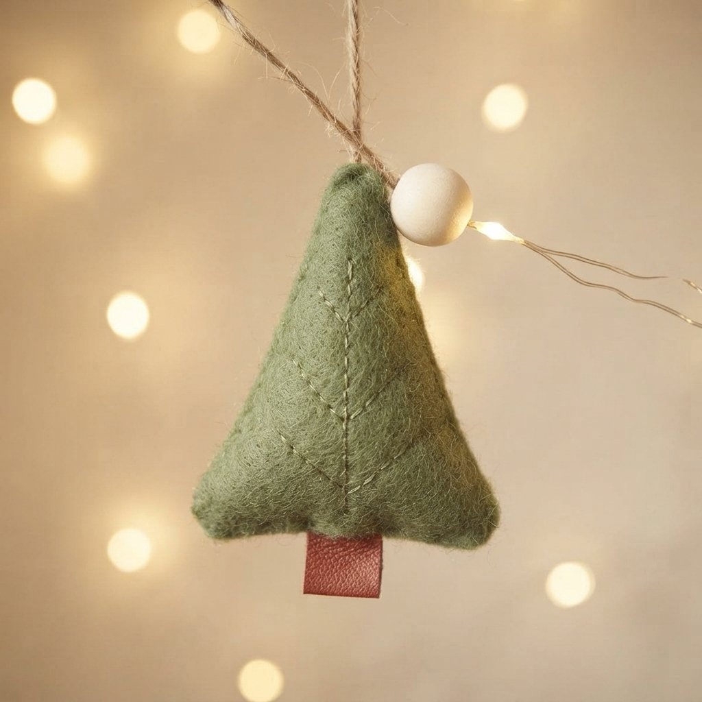 Felt Christmas Tree Garland