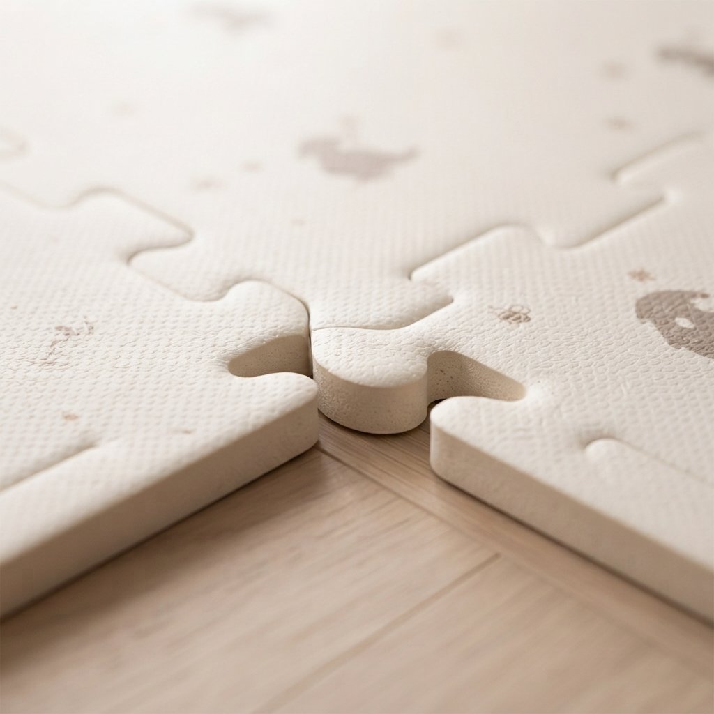 Foam Puzzle Play Mat – Bears & Bees Print