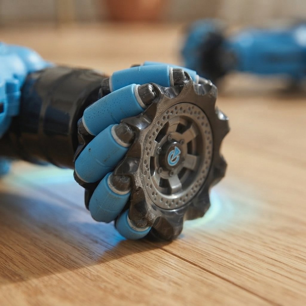 Gesture Control Stunt RC Car with LED Lights