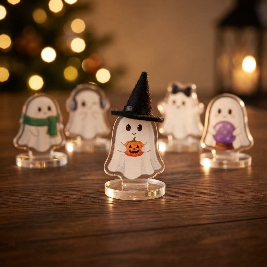 Halloween Advent Calendar with 24 Acrylic Charms