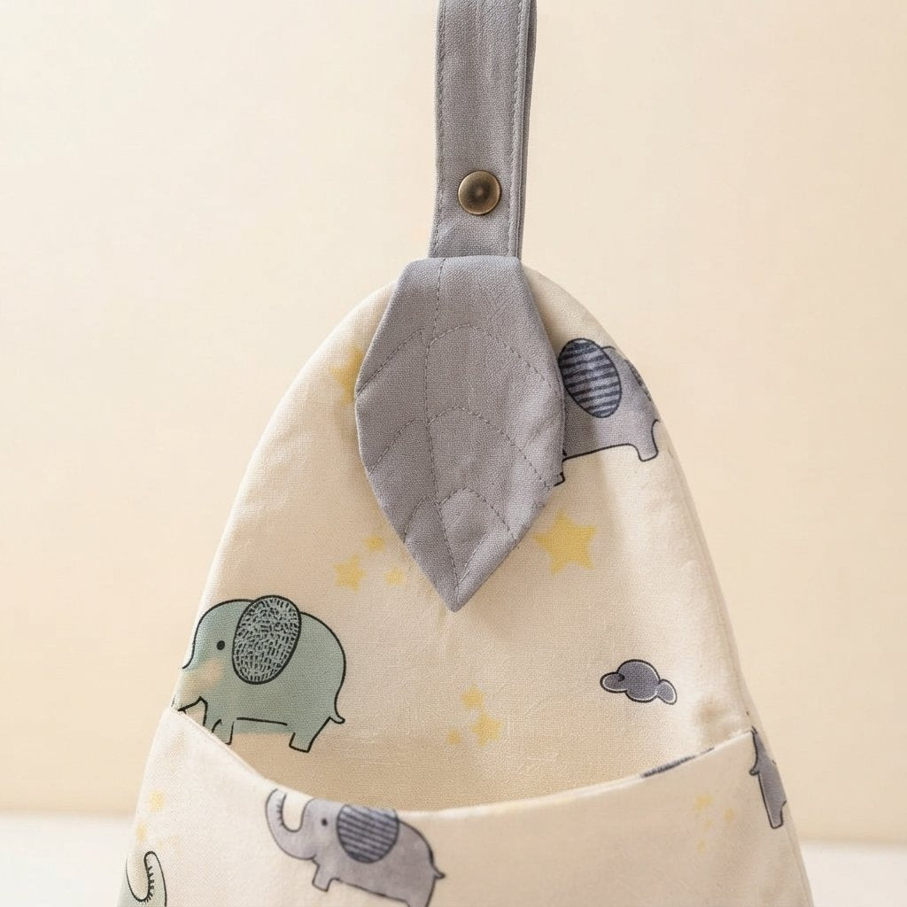Hanging Nappy Caddy with Front Pocket