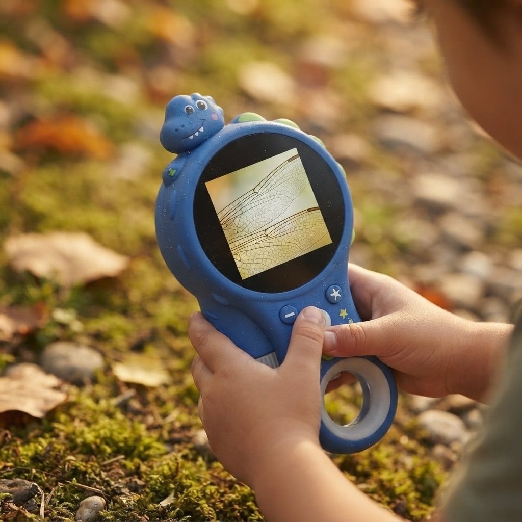 Kids Digital Microscope with Dino Design