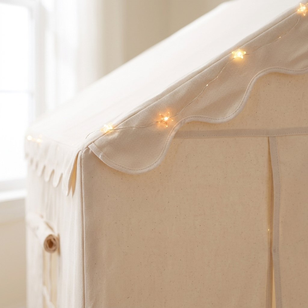 Large Kids Play Tent with Star Lights