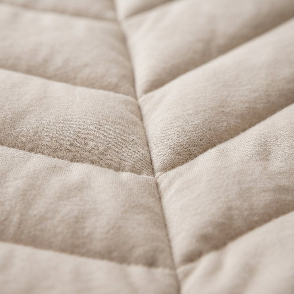Leaf-Shaped Baby Play Mat in Oat