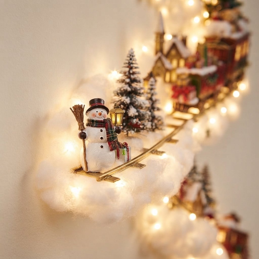 LED Christmas Trail Wall Decoration