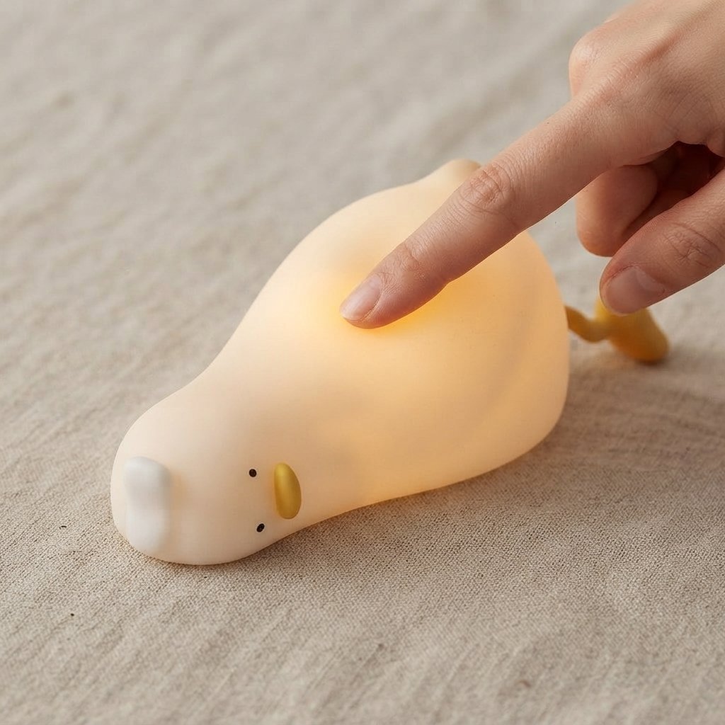 Lying Duck Silicone Night Light