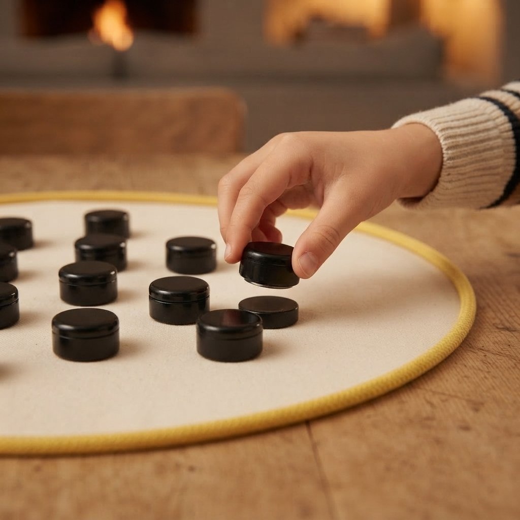 Magnetic Chess Set with Storage Pouch