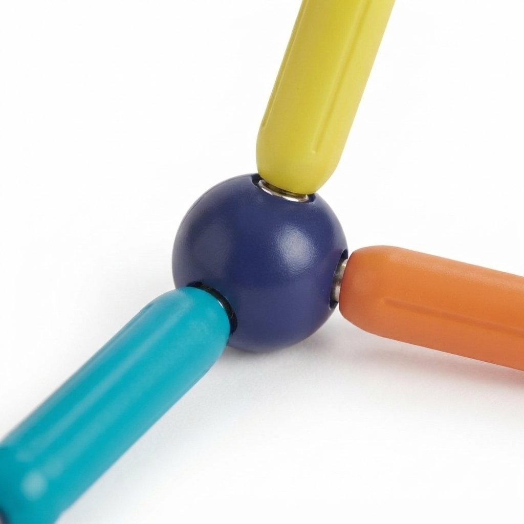 Magnetic Rods & Balls Construction Set